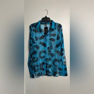NWT Pantora leopard top